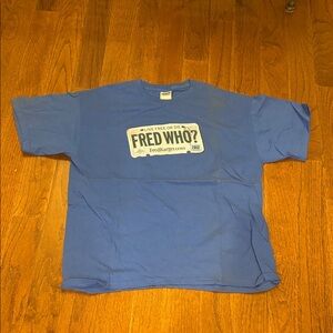 Vintage 2012 Fred Karger for President LGBT Gildan L Republican T-Shirt Fred Who